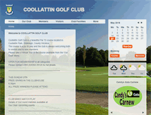 Tablet Screenshot of coollattingolfclub.com